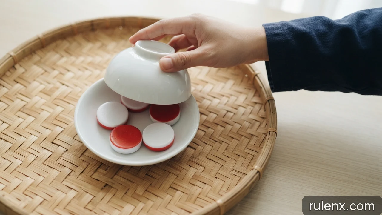 Minh họa cho Một lượt xóc đĩa được đọc theo chẵn lẻ như thế nào?