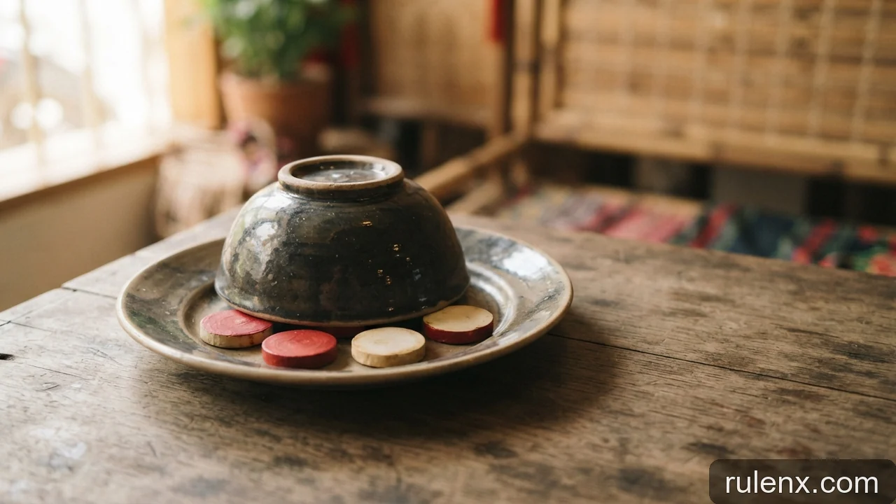 Minh họa cho Xóc đĩa cần những dụng cụ nào trong mô tả trò chơi dân gian?